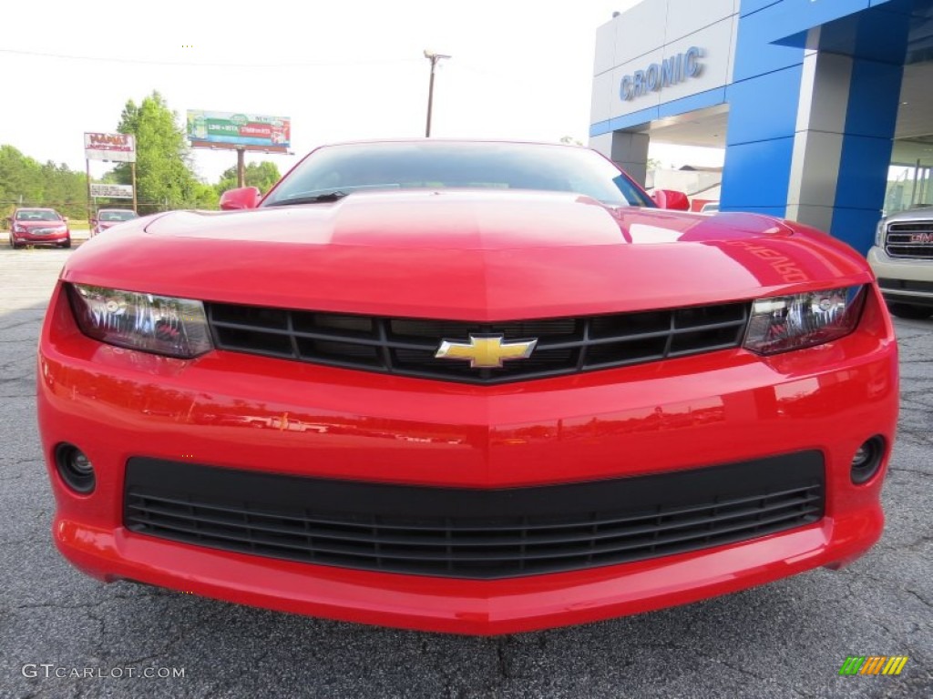 2014 Camaro LT Coupe - Red Hot / Gray photo #2