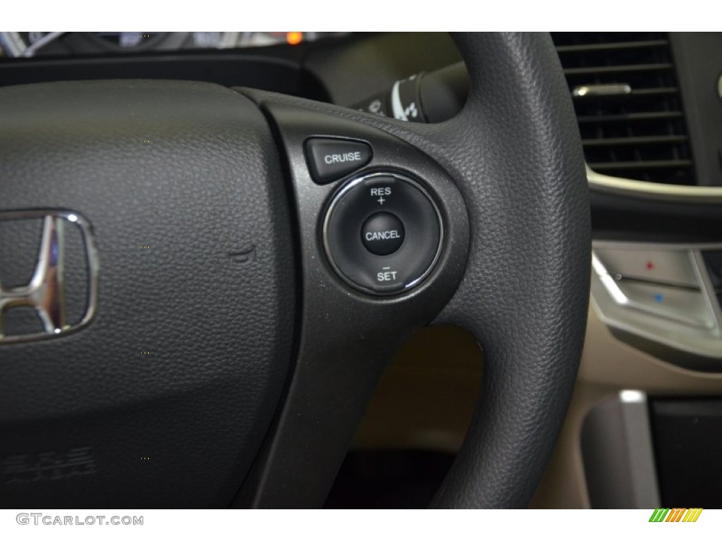 2014 Accord EX Sedan - Basque Red Pearl II / Ivory photo #22