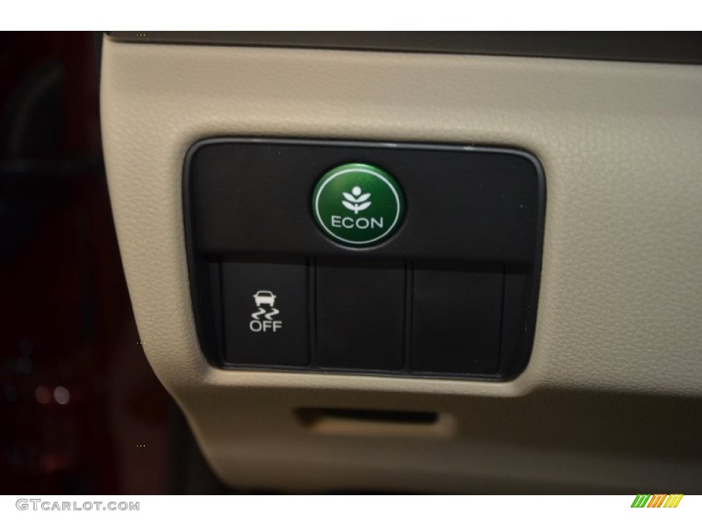 2014 Accord EX Sedan - Basque Red Pearl II / Ivory photo #25