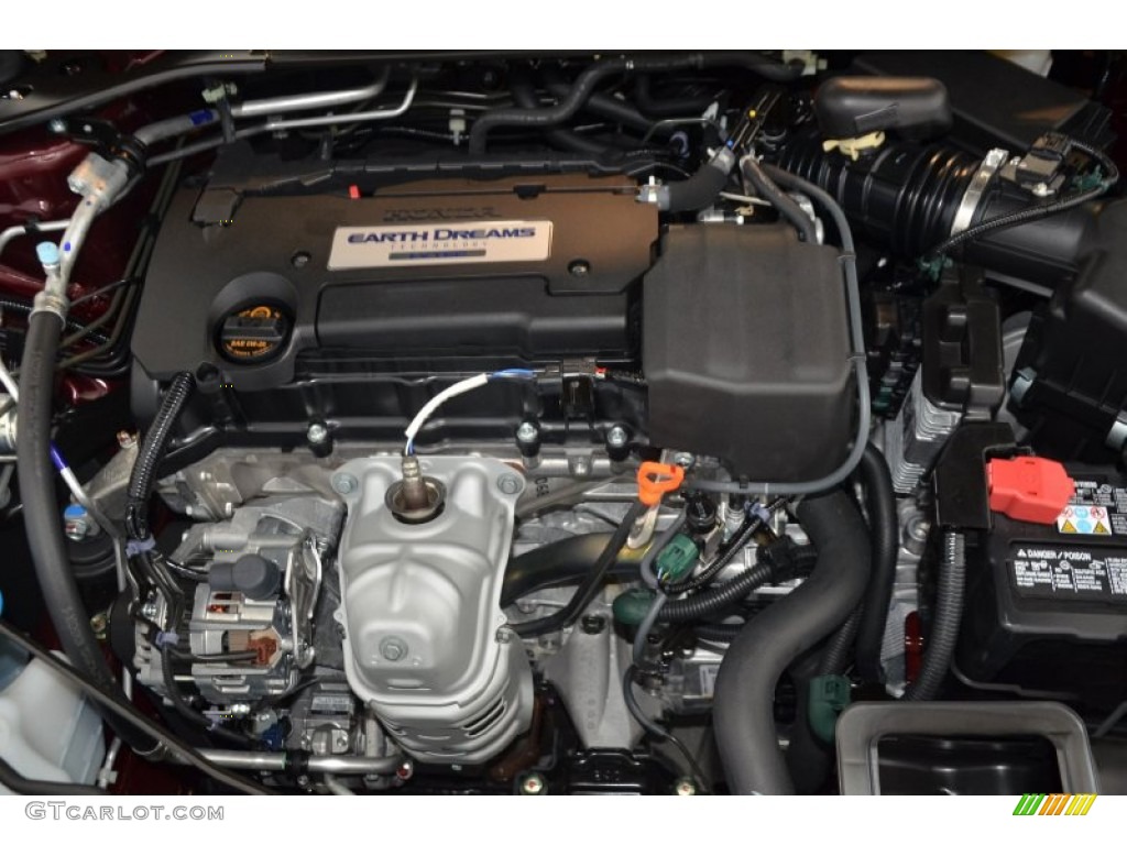 2014 Accord EX Sedan - Basque Red Pearl II / Ivory photo #32