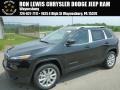 2014 Brilliant Black Crystal Pearl Jeep Cherokee Limited 4x4  photo #1