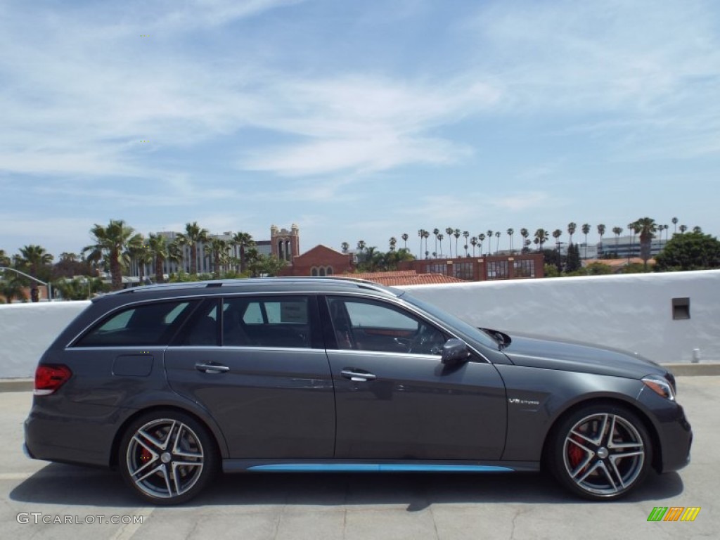 designo Graphite 2014 Mercedes-Benz E 63 AMG Wagon Exterior Photo #93935004