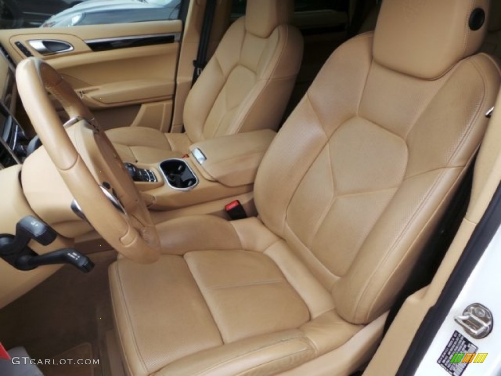 2011 Cayenne S Hybrid - Sand White / Luxor Beige photo #17