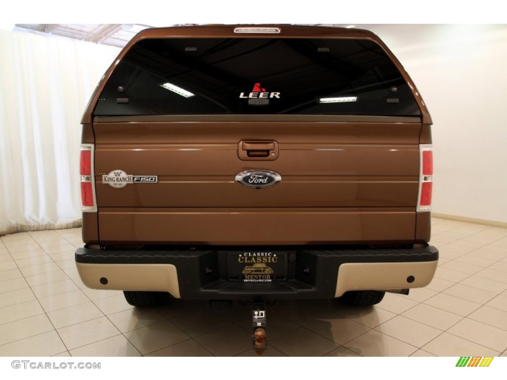 2011 F150 King Ranch SuperCrew 4x4 - Golden Bronze Metallic / Pale Adobe photo #24