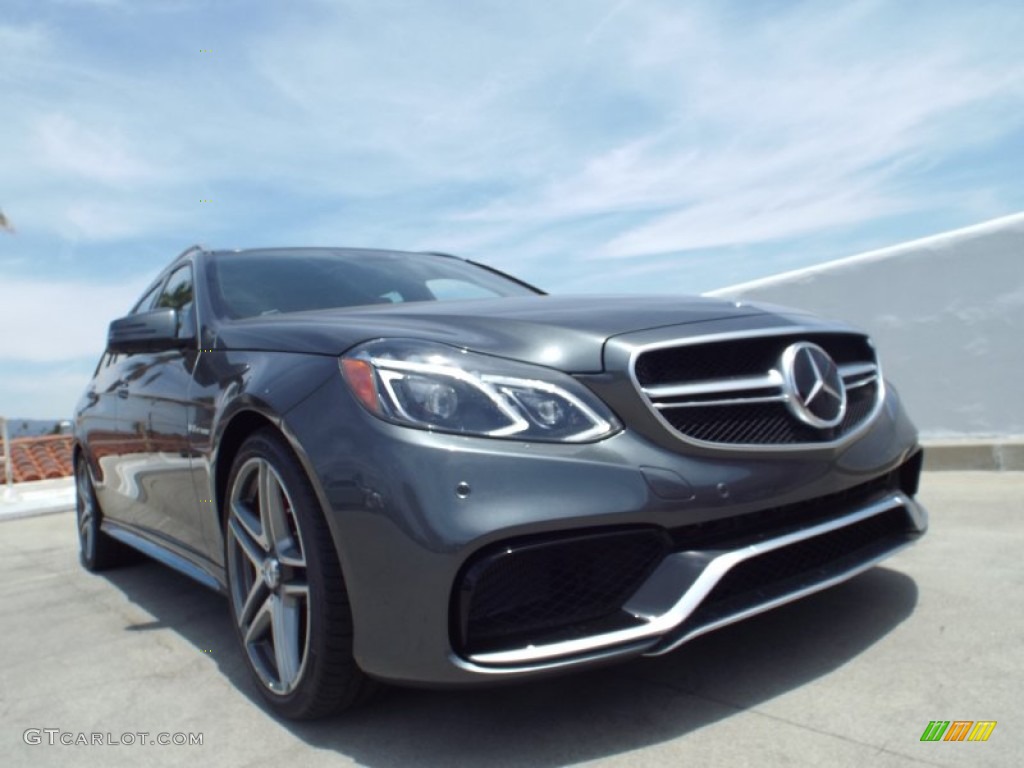 designo Graphite 2014 Mercedes-Benz E 63 AMG Wagon Exterior Photo #93935451