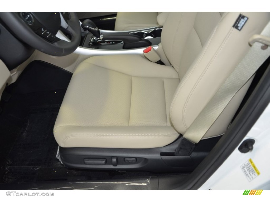 2014 Accord EX-L V6 Coupe - White Orchid Pearl / Ivory photo #10