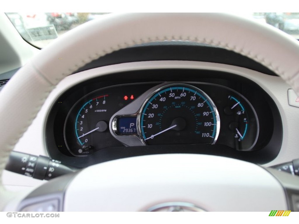 2012 Sienna XLE AWD - Silver Sky Metallic / Light Gray photo #20