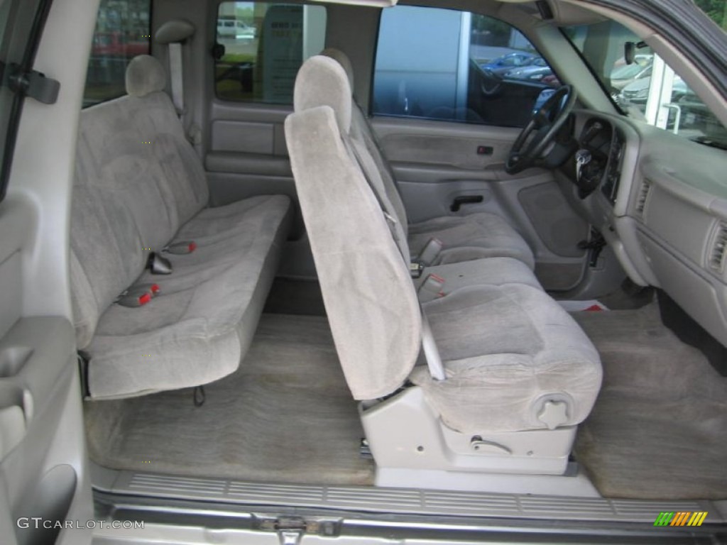 2000 Silverado 1500 LS Extended Cab - Charcoal Gray Metallic / Graphite photo #9