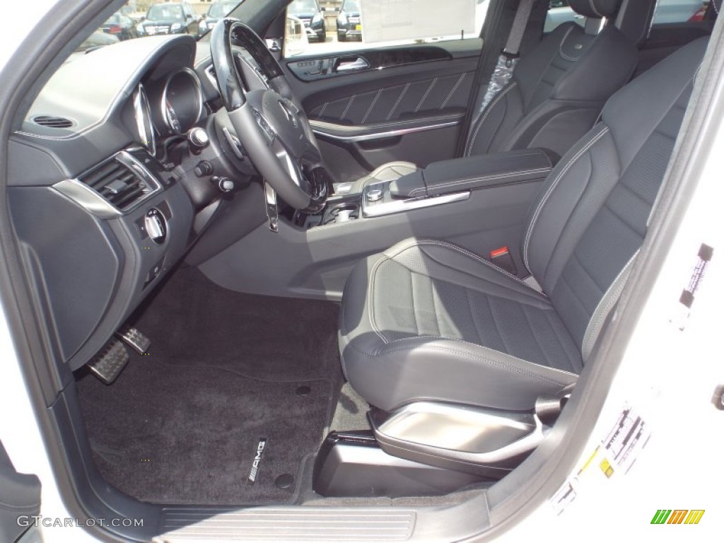 Black Interior 2014 Mercedes-Benz GL 63 AMG 4Matic Photo #93937575
