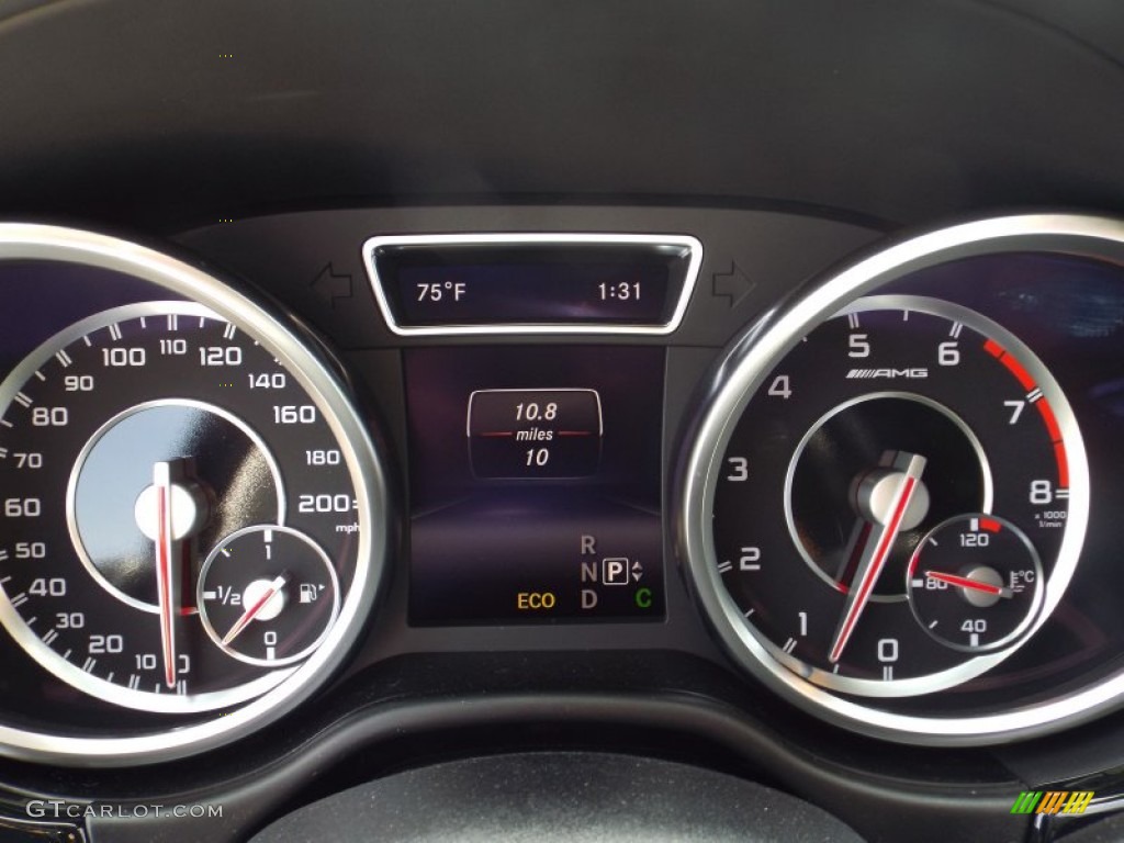 2014 Mercedes-Benz GL 63 AMG 4Matic Gauges Photo #93937683