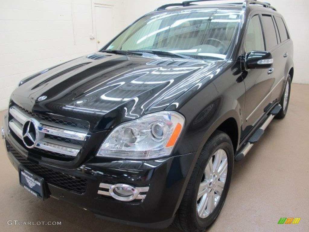 2007 GL 450 - Obsidian Black Metallic / Macadamia photo #4