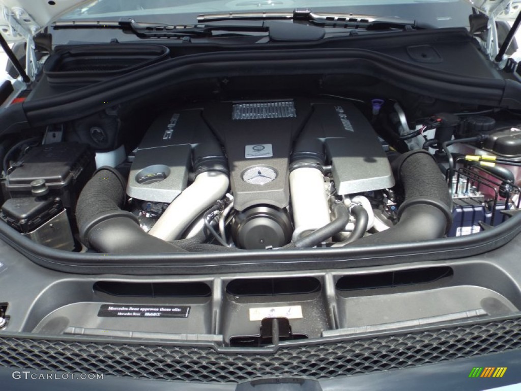 2014 Mercedes-Benz GL 63 AMG 4Matic 5.5 AMG Liter biturbo DI DOHC 32-Valve VVT V8 Engine Photo #93937839