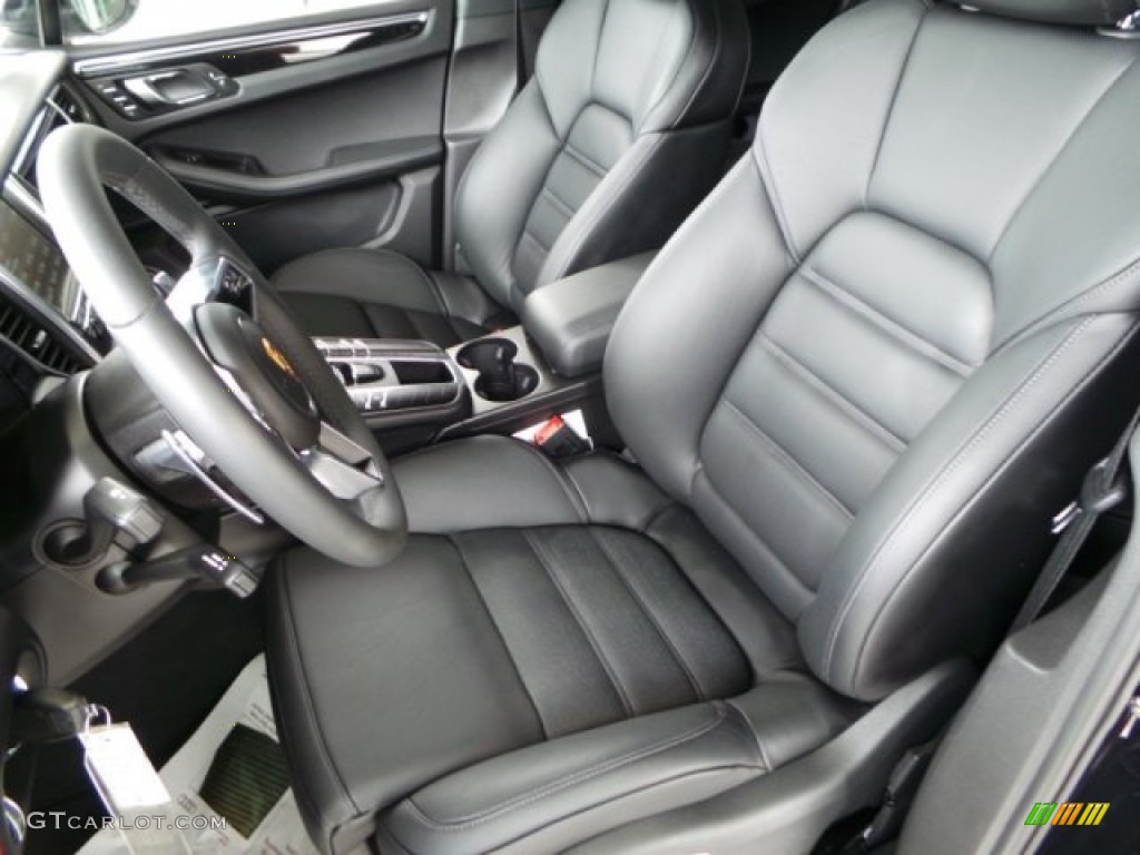 Black Interior 2015 Porsche Macan S Photo #93939777