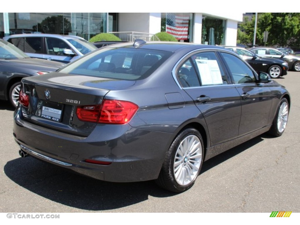 2014 3 Series 328i xDrive Sedan - Mineral Grey Metallic / Black photo #3