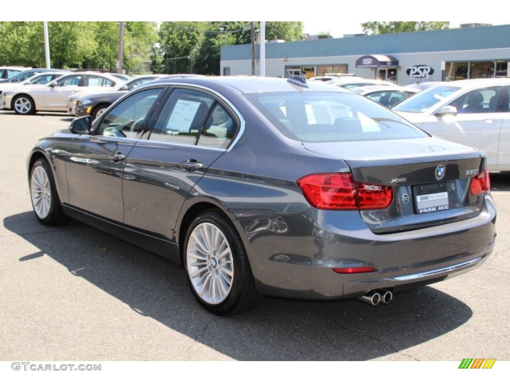 2014 3 Series 328i xDrive Sedan - Mineral Grey Metallic / Black photo #5