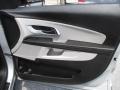 Light Titanium/Jet Black Door Panel Photo for 2011 Chevrolet Equinox #93940119