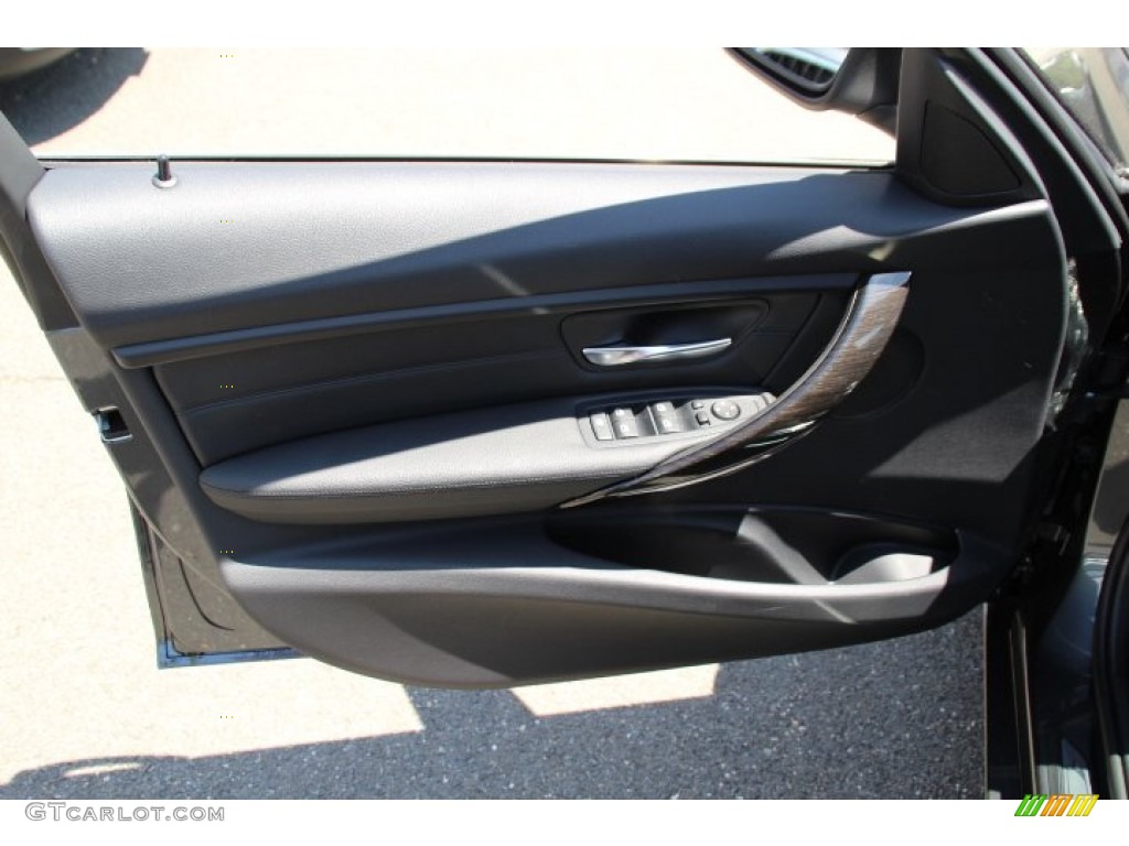 2014 3 Series 328i xDrive Sedan - Mineral Grey Metallic / Black photo #9