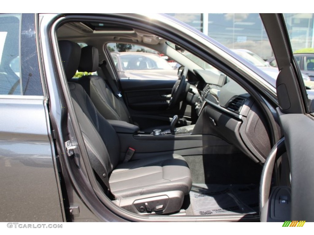 2014 3 Series 328i xDrive Sedan - Mineral Grey Metallic / Black photo #27