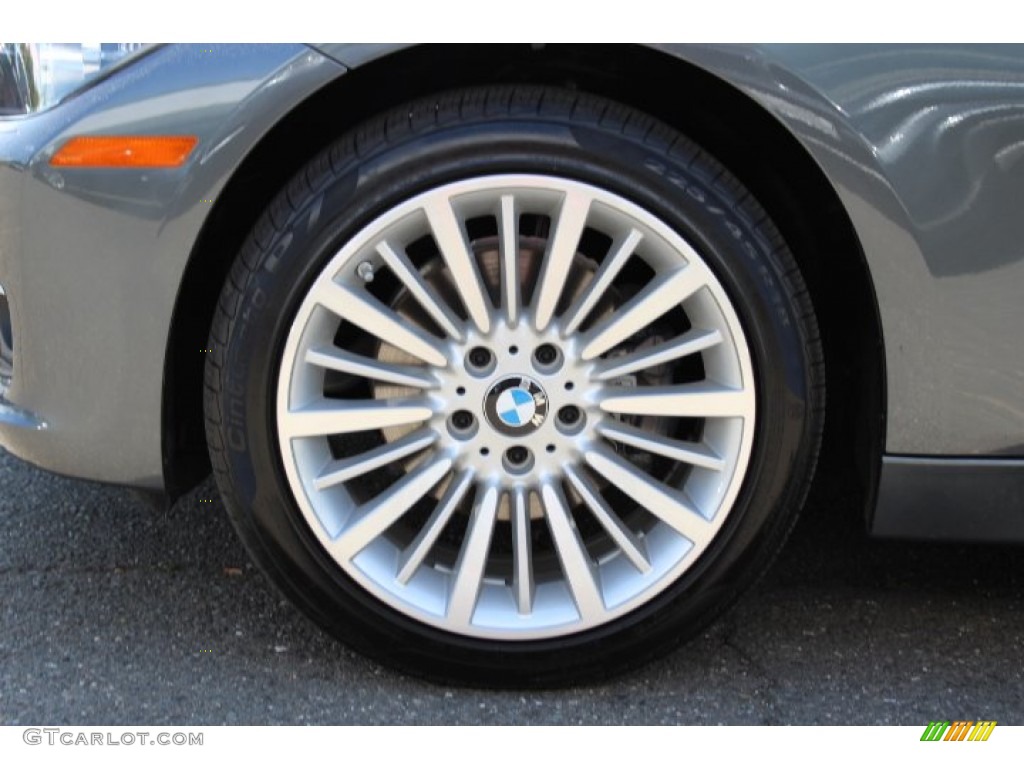 2014 3 Series 328i xDrive Sedan - Mineral Grey Metallic / Black photo #31