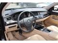 Venetian Beige Interior Photo for 2014 BMW 5 Series #93940917