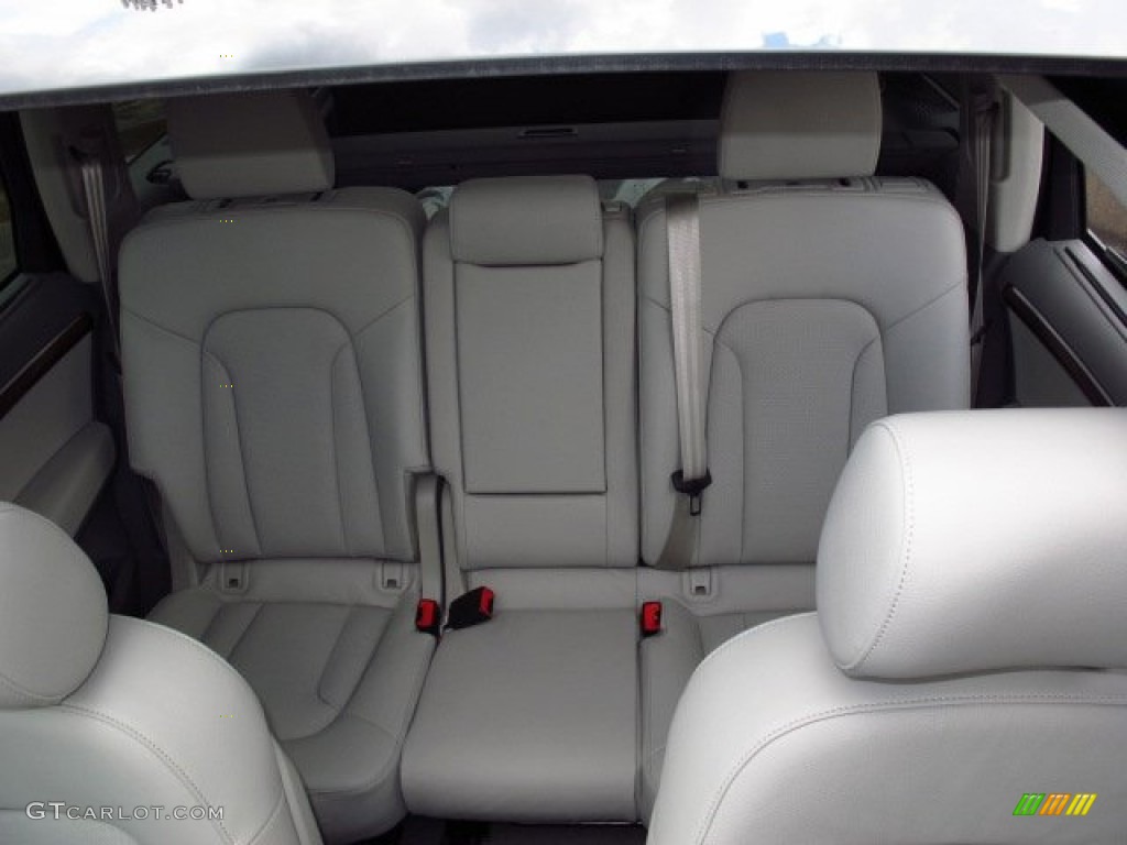 2014 Audi Q7 3.0 TFSI quattro S Line Package Rear Seat Photo #93941196