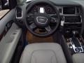 Limestone Gray Dashboard Photo for 2014 Audi Q7 #93941301