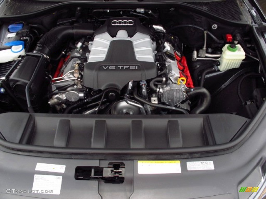 2014 Audi Q7 3.0 TFSI quattro S Line Package 3.0 Liter Supercharged TFSI DOHC 24-Valve VVT V6 Engine Photo #93941580