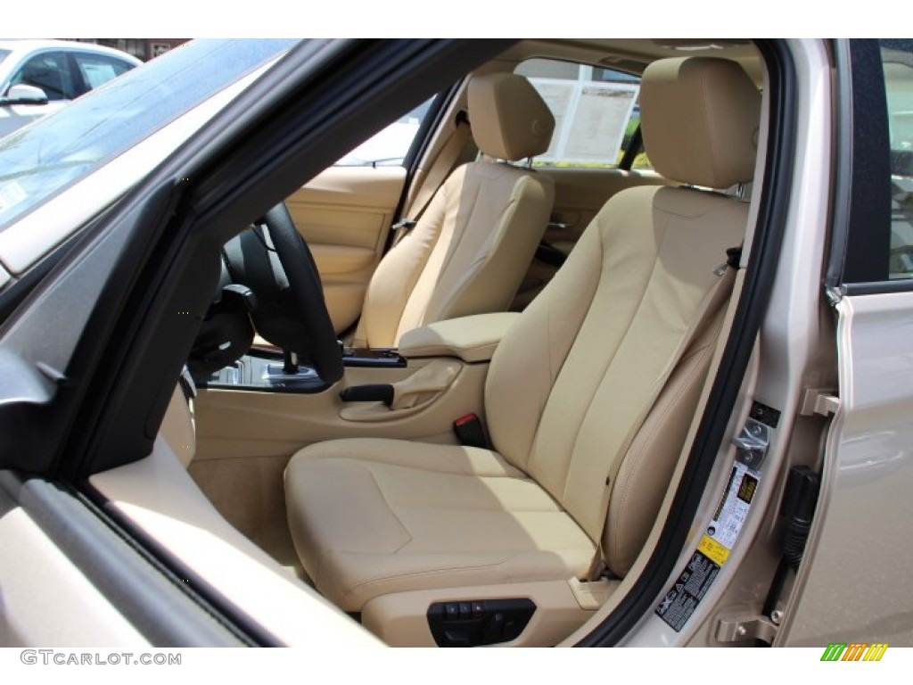 2013 3 Series 328i xDrive Sedan - Orion Silver Metallic / Venetian Beige photo #12