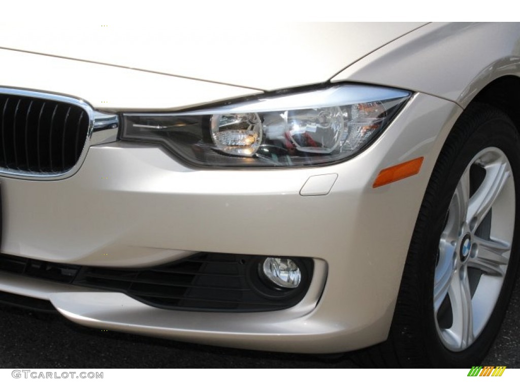 2013 3 Series 328i xDrive Sedan - Orion Silver Metallic / Venetian Beige photo #30