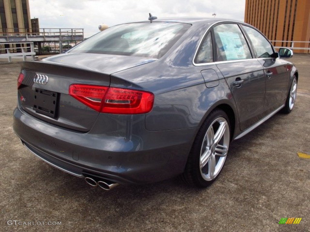 2014 S4 Premium plus 3.0 TFSI quattro - Monsoon Gray Metallic / Black photo #6