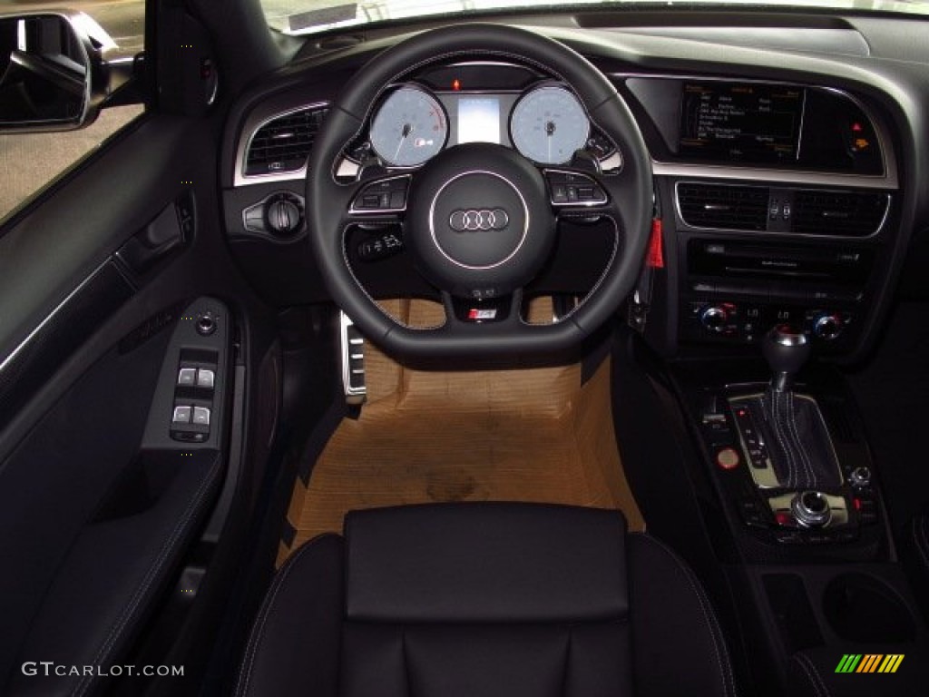 2014 S4 Premium plus 3.0 TFSI quattro - Monsoon Gray Metallic / Black photo #15
