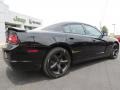 2014 Pitch Black Dodge Charger R/T  photo #7