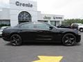 2014 Pitch Black Dodge Charger R/T  photo #8