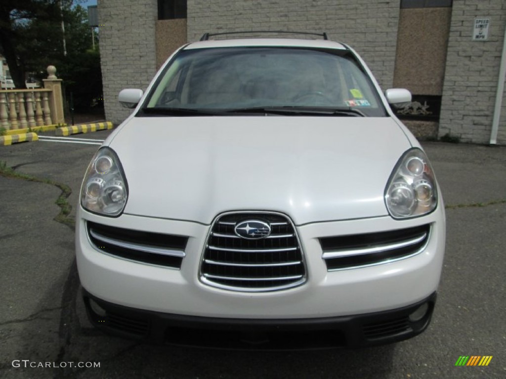 2006 B9 Tribeca Limited 7 Passenger - Satin White Pearl / Beige photo #13