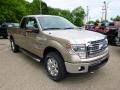 2014 Pale Adobe Ford F150 XLT SuperCab 4x4  photo #2