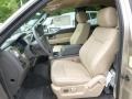 2014 Ford F150 Pale Adobe Interior Front Seat Photo