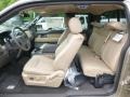 Pale Adobe 2014 Ford F150 XLT SuperCab 4x4 Interior Color