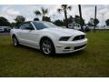 2013 Performance White Ford Mustang V6 Convertible  photo #3