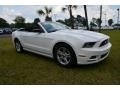 2013 Performance White Ford Mustang V6 Convertible  photo #13