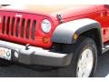 2011 Flame Red Jeep Wrangler Sport 4x4  photo #28