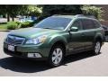 2011 Cypress Green Pearl Subaru Outback 2.5i Premium Wagon  photo #7