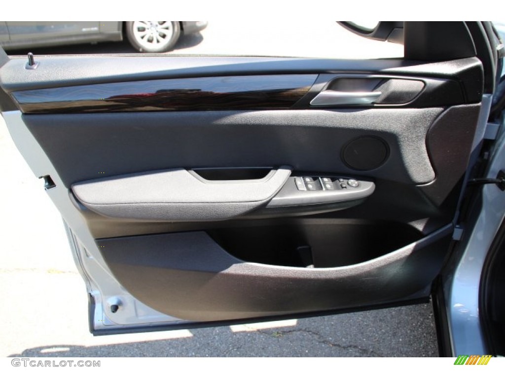 2014 X3 xDrive28i - Blue Water Metallic / Black photo #9
