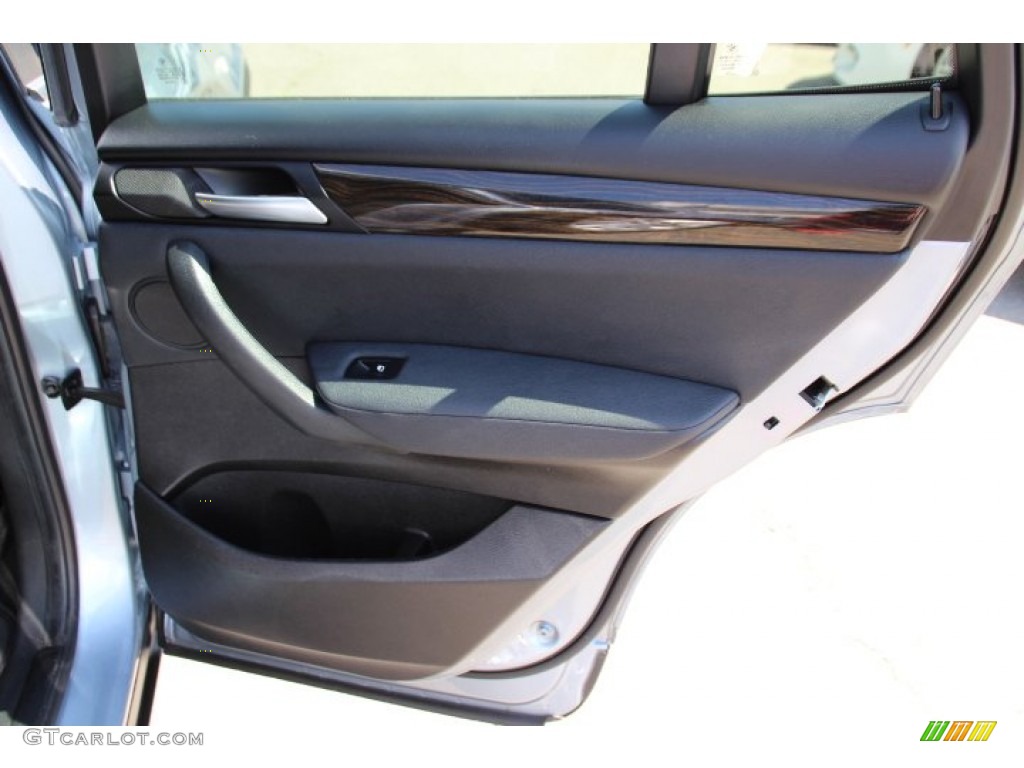 2014 X3 xDrive28i - Blue Water Metallic / Black photo #23
