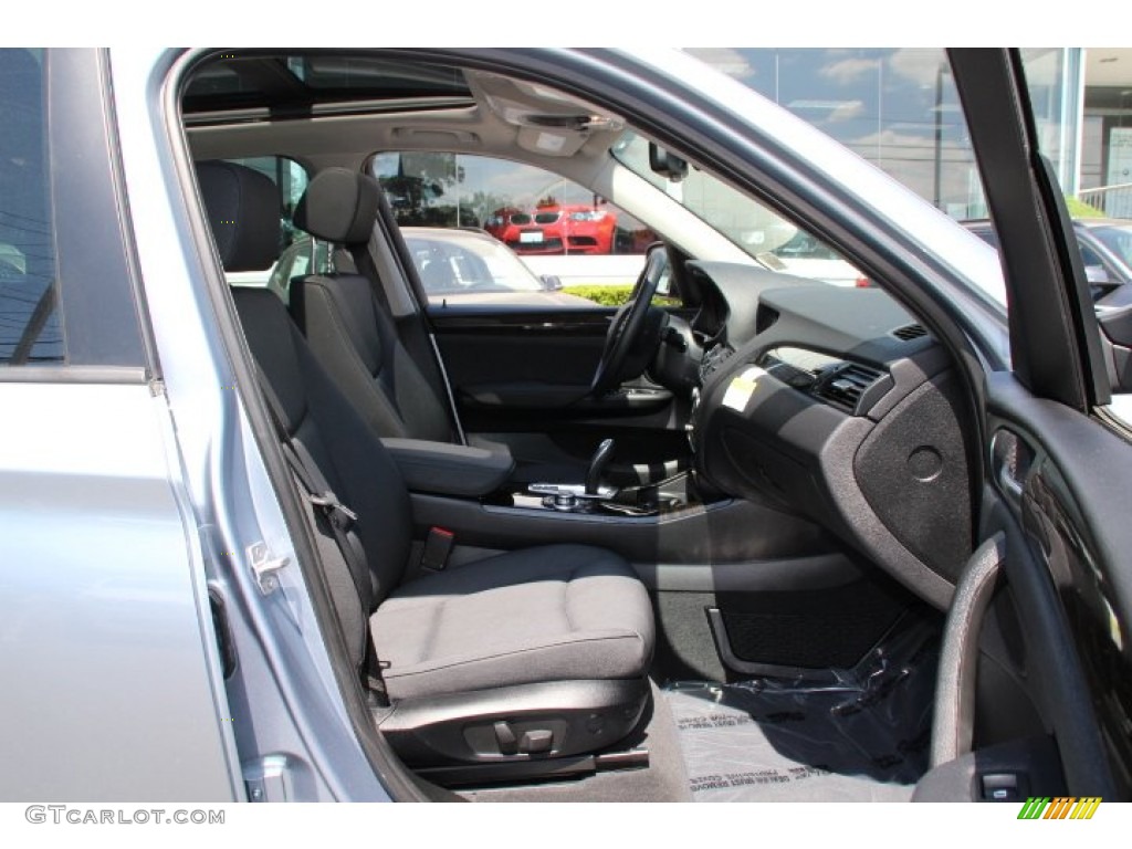 2014 X3 xDrive28i - Blue Water Metallic / Black photo #27