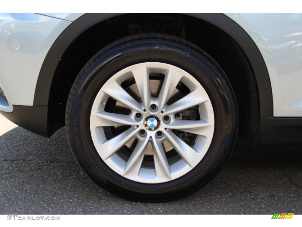 2014 X3 xDrive28i - Blue Water Metallic / Black photo #31
