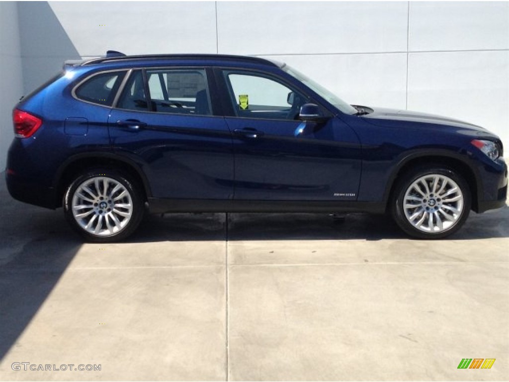 Deep Sea Blue Metallic 2015 BMW X1 sDrive28i Exterior Photo #93949164