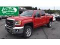 Fire Red 2015 GMC Sierra 2500HD SLT Crew Cab 4x4