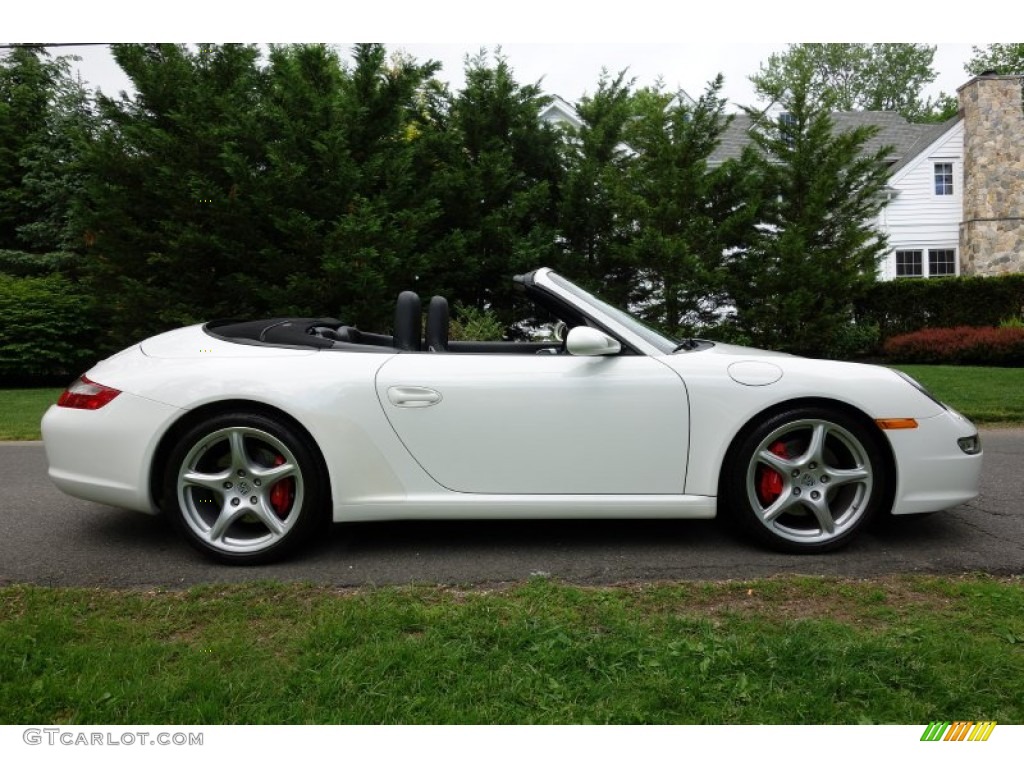Carrara White 2006 Porsche 911 Carrera S Cabriolet Exterior Photo #93952101