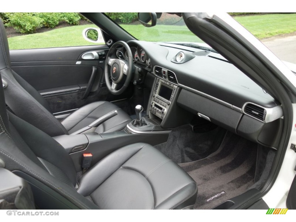 Black Interior 2006 Porsche 911 Carrera S Cabriolet Photo #93952233