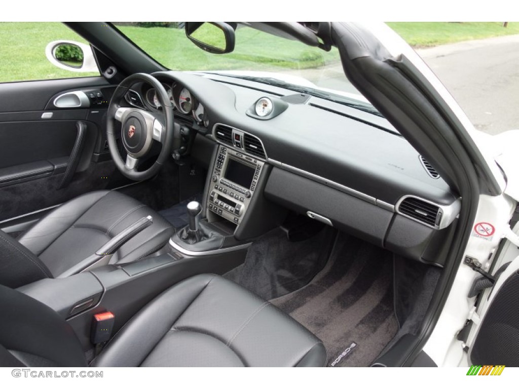 2006 Porsche 911 Carrera S Cabriolet Black Dashboard Photo #93952293